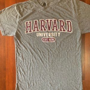 Harvard Univ Short Sleeve Dark Greg Men's Medium
